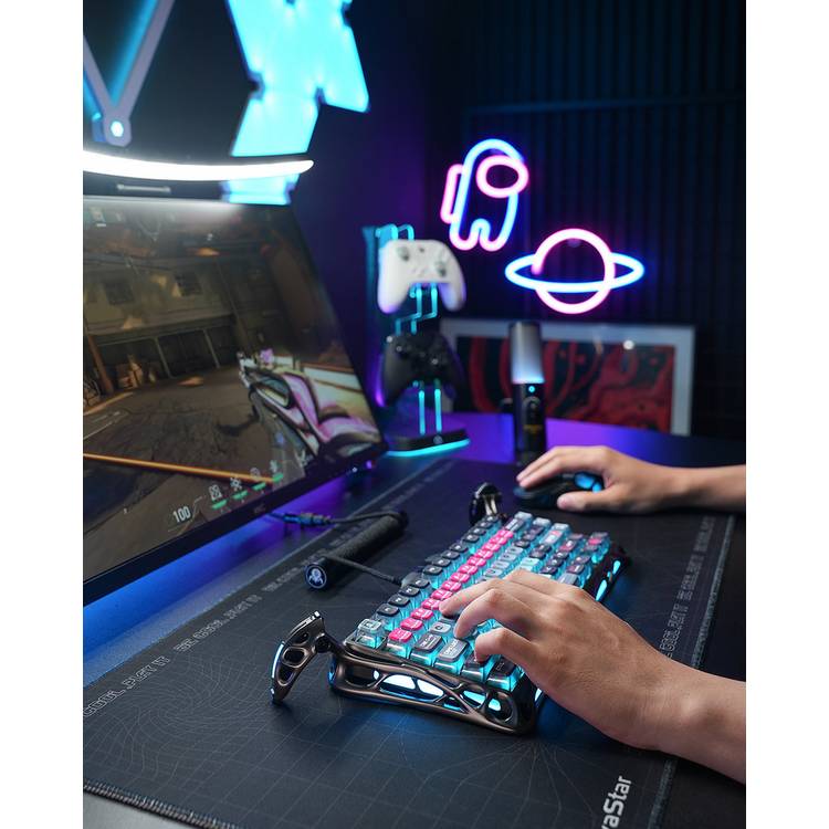 GravaStar Mercury V75 Pro gaming keyboard (British brand)