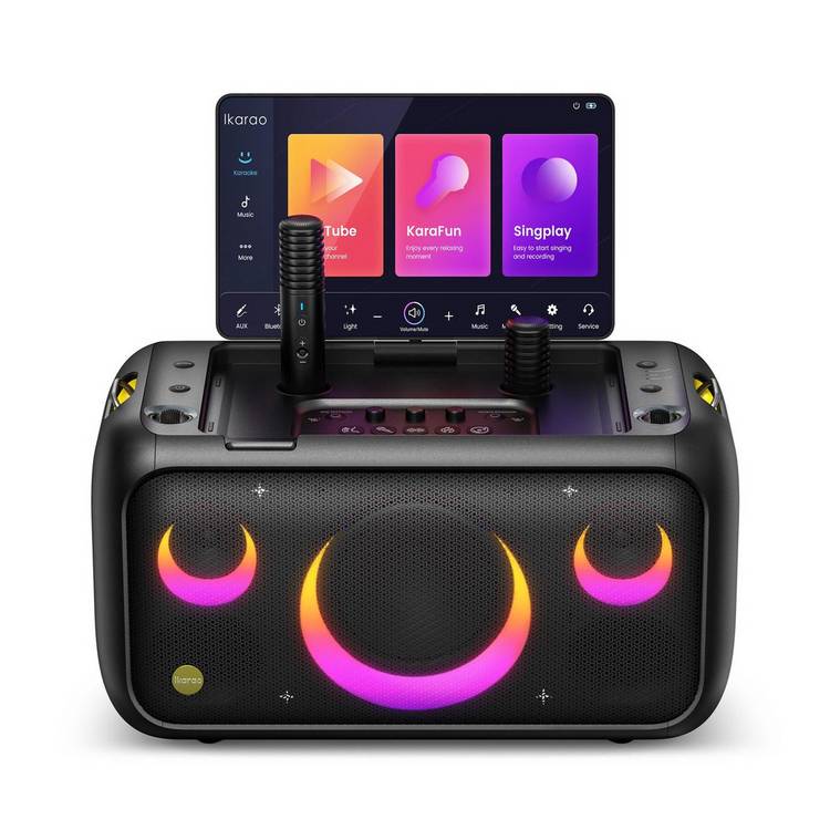 Ikarao Break X1 smart speaker karaoke Black, imported from the UK