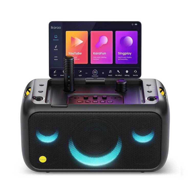 Ikarao Break X1 smart speaker karaoke Black, imported from the UK