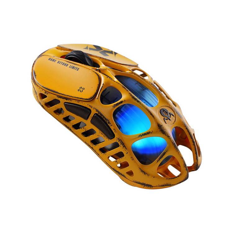 Gravastar wireless mouse yellow - British product