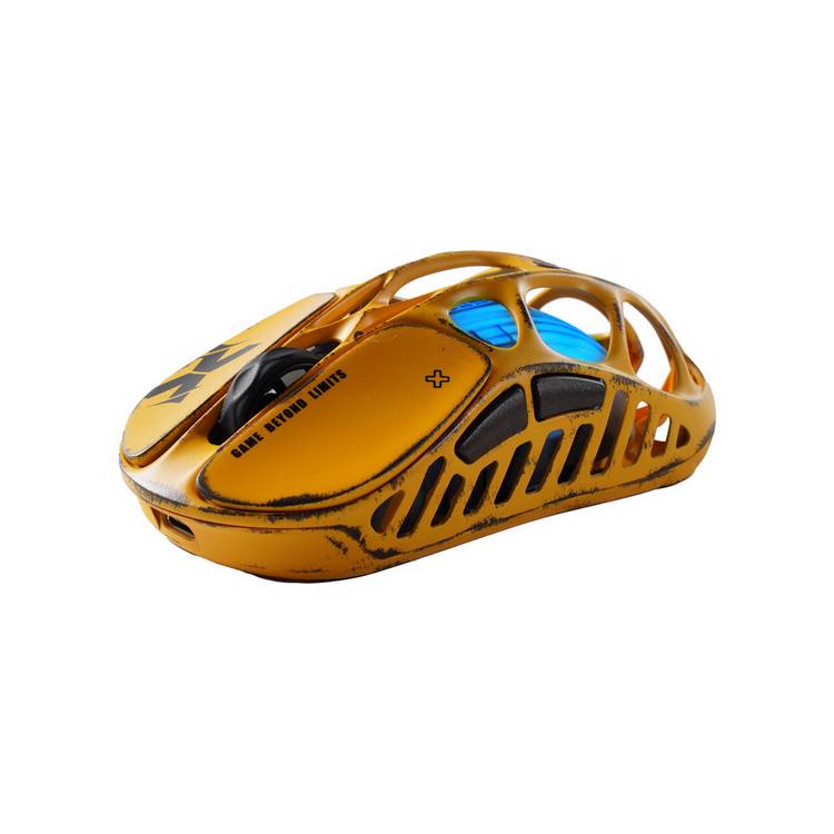 Gravastar wireless mouse yellow - British product
