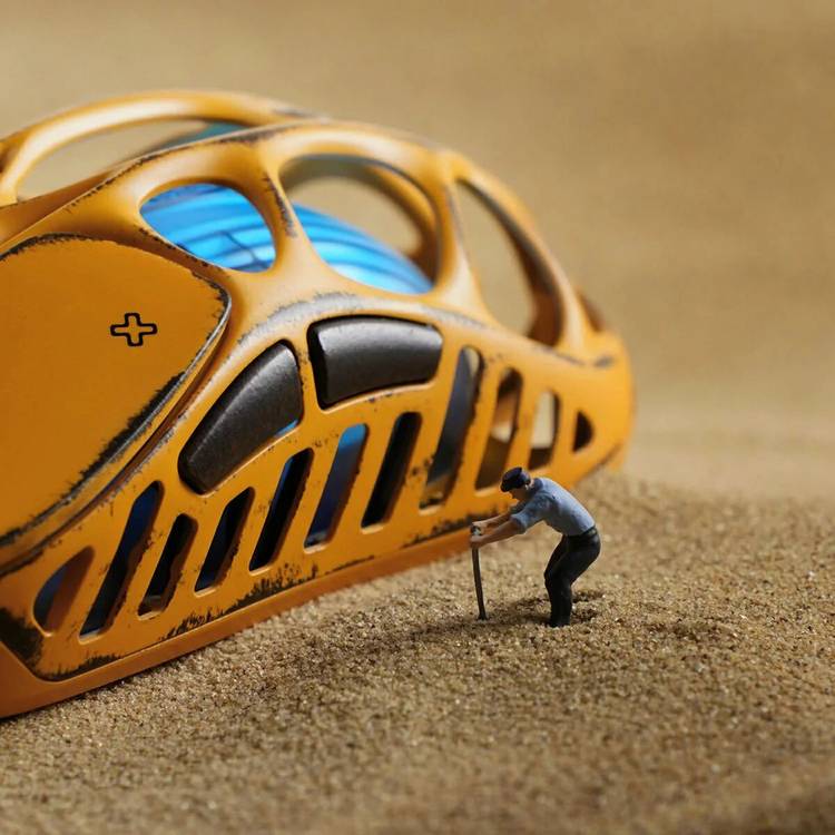 Gravastar wireless mouse yellow - British product