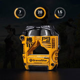 GravaStar Sirius Plus ANC wireless earbuds Yellow, UK version