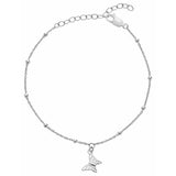 Hot Diamonds sterling silver butterfly charm bracelet - British product