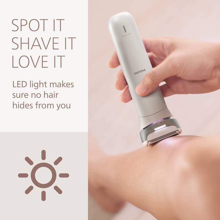 Philips Lady Shaver 8000 Series rechargeable wet and dry (British brand)