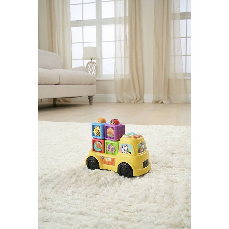VTech Pop-a-Block Truck educational toy, UK version