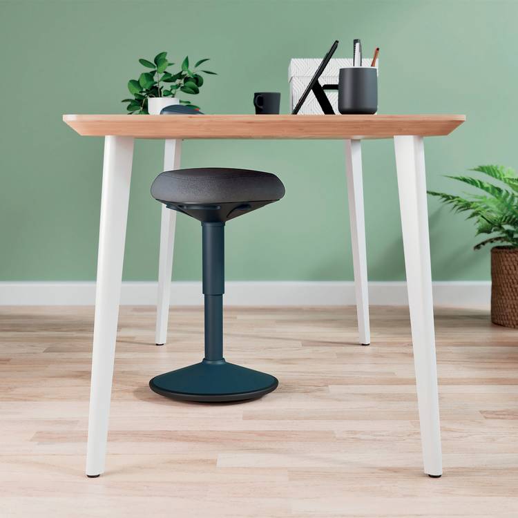 Leitz Ergo Cosy stool dark grey, UK version