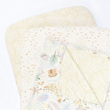 Tutti Bambini crib starter set with fitted sheets and coverlet, UK version