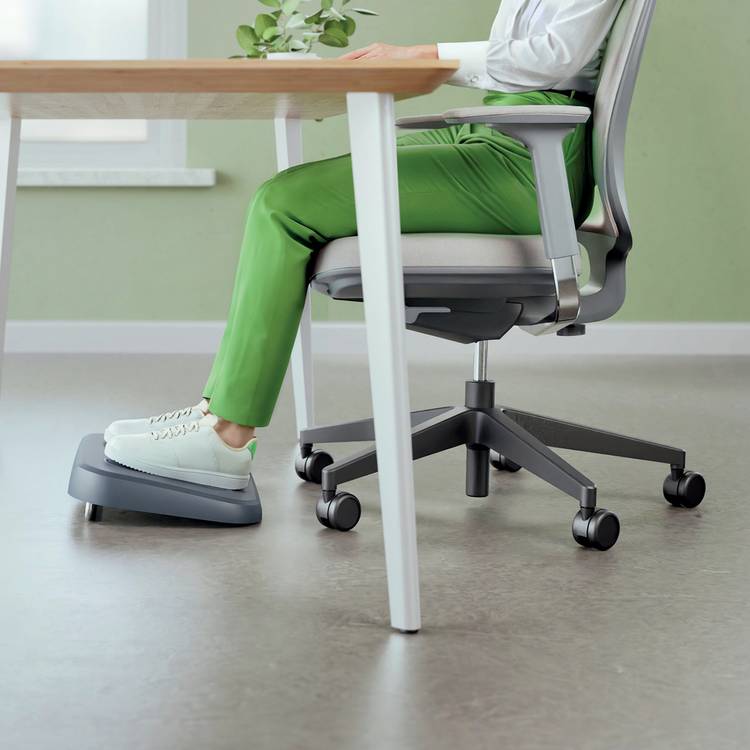 Leitz Ergo adjustable desk foot rest, UK version