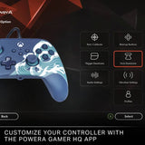 PowerA Advantage wired Xbox Series X/S controller blue, UK version