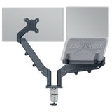 Argos Leitz Space Saving Dual Monitor and Laptop Arm - Dark Grey- Buy online at McGrocer
