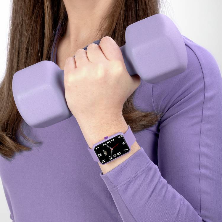 Limit purple silicone strap smart watch, UK version