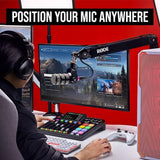 Rode PSA1+ boom arm studio microphone stand, imported from the UK