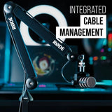 Rode PSA1+ boom arm studio microphone stand, imported from the UK