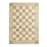 Habitat flatweave rug checkerboard natural 120x170cm, UK version