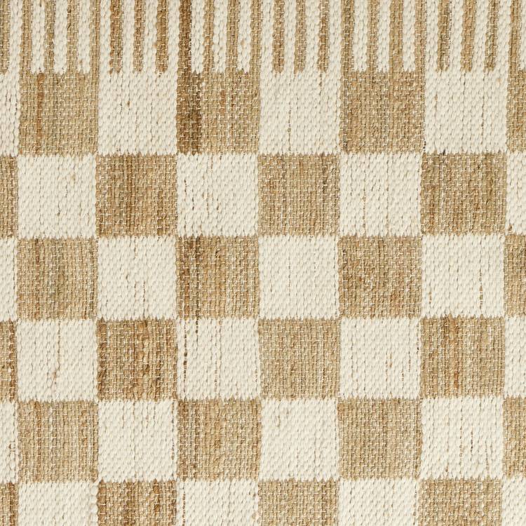 Habitat flatweave rug checkerboard natural 120x170cm, UK version