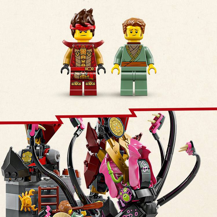 LEGO NINJAGO Fire Knight Mech building set, UK version