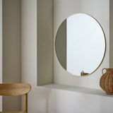 Argos Habitat Gold Round Wall Mirror 80x80cm- Buy online at McGrocer