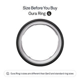 Oura smart ring black size 5 - British product