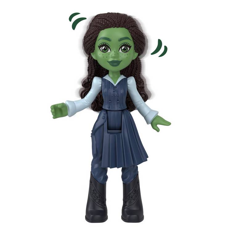 Wicked train playset with Elphaba doll, imported from the UK