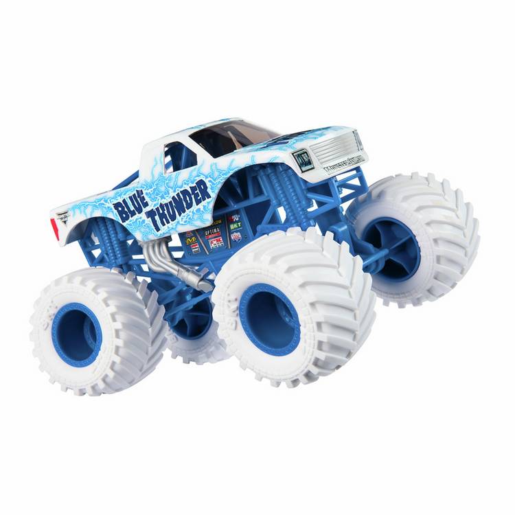 Monster Jam 1:24 scale monster truck with suspension (British brand)