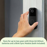 Blink 2nd Gen video doorbell with Sync Module - British product