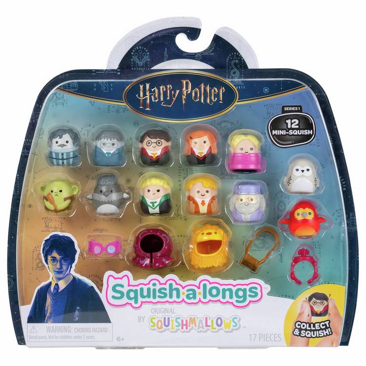Squish-a-longs Harry Potter Mini-Squish 12-pack accessory set - British product