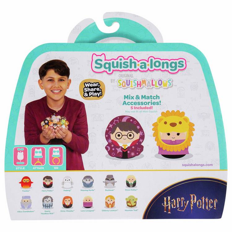 Squish-a-longs Harry Potter Mini-Squish 12-pack accessory set - British product
