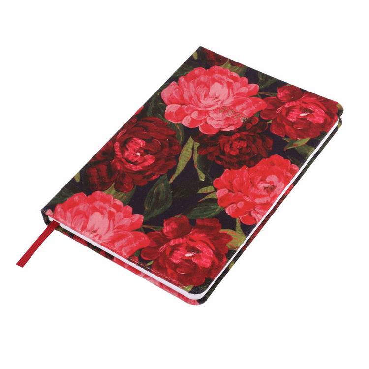Argos Home floral velvet A5 week to page diary 2026, imported from the UK