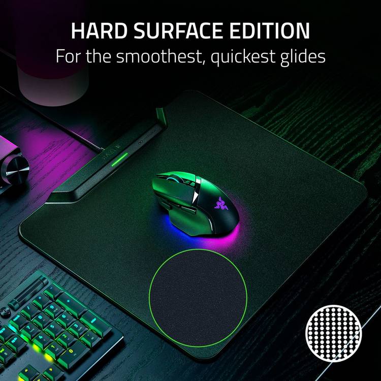 Razer HyperFlux V2 wireless charging mat Hard Edition (British brand)