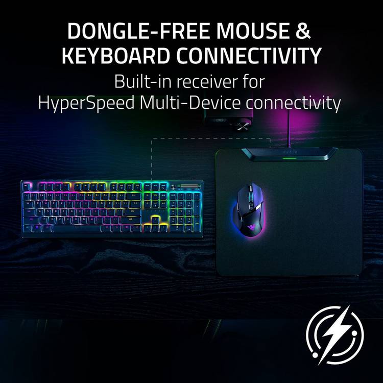 Razer HyperFlux V2 wireless charging mat Hard Edition (British brand)