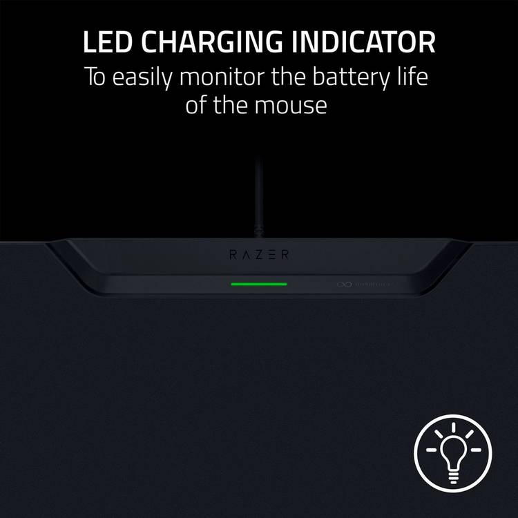 Razer HyperFlux V2 wireless charging mat Hard Edition (British brand)