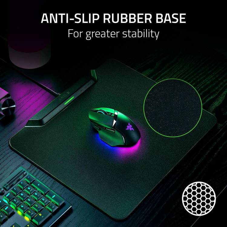 Razer HyperFlux V2 wireless charging mat Hard Edition (British brand)
