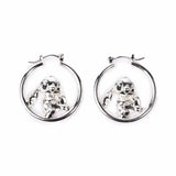 Argos Custard London Silver Disney Stitch Hoop Earrings 30mm- Buy online at McGrocer