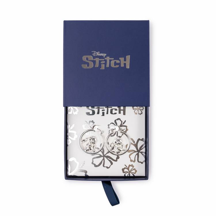 Custard London Disney Stitch hoop earrings, UK version