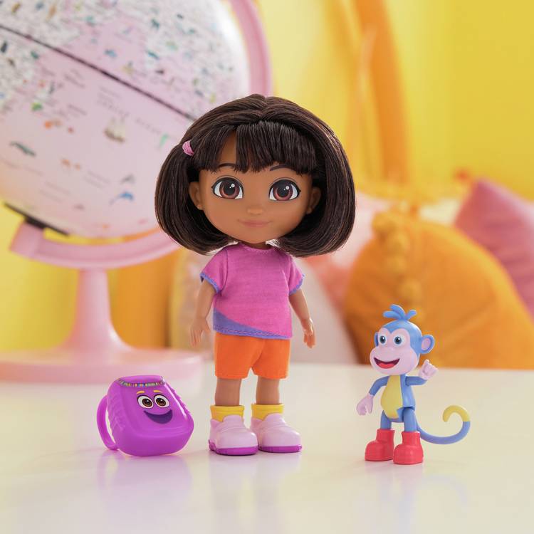 Dora and Boots 6-inch doll set - British product