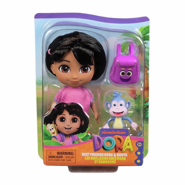 Dora and Boots 6-inch doll set - British product