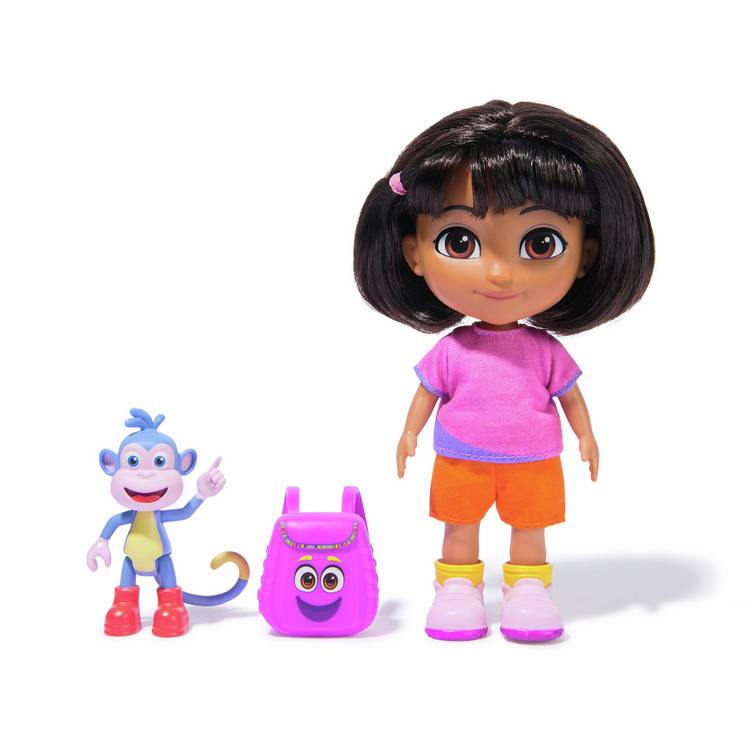 Dora and Boots 6-inch doll set - British product