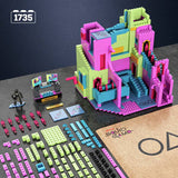 Mega Squid Game staircase building set with action figure (British brand)