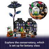 LEGO Wednesday black dahlia flower toy with mini dolls 358 pieces, UK version