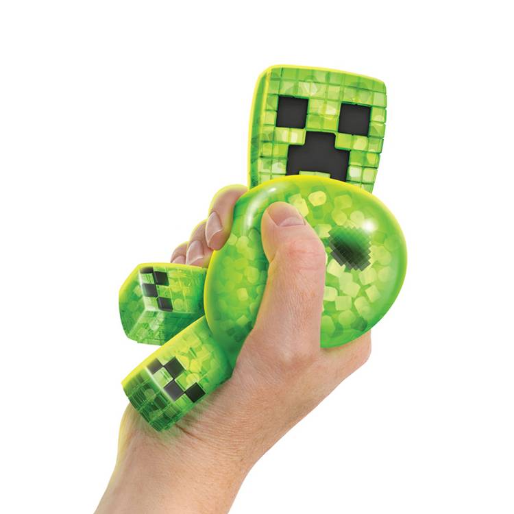 Goo Jit Zu Minecraft stretch toy 2 pack, imported from the UK