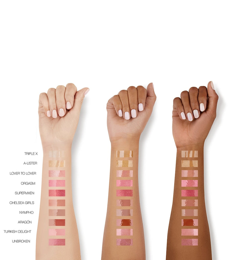 NARS Afterglow Lip Shine, imported from the UK