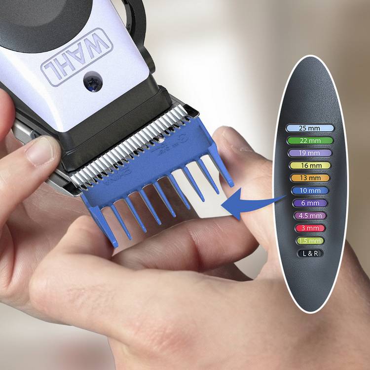 Wahl Colour Pro Lithium hair clipper (British brand)