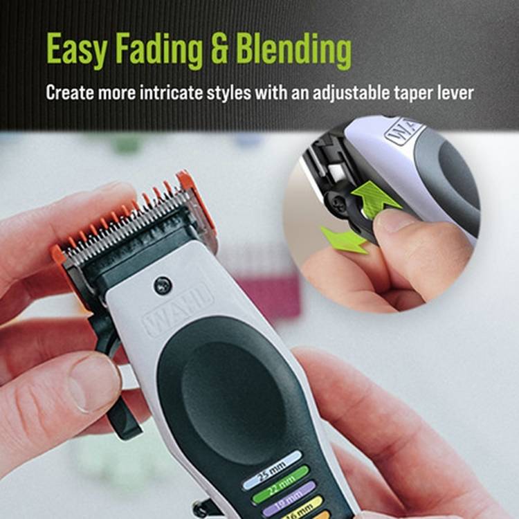 Wahl Colour Pro Lithium hair clipper (British brand)