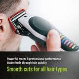 Wahl Colour Pro Lithium hair clipper (British brand)