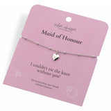 Hot Diamonds sterling silver charm bracelet with heart charm - British product