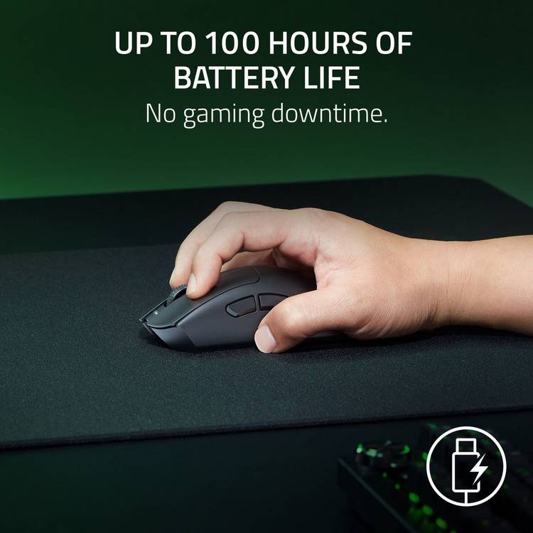 Razer DeathAdder V3 HyperSpeed wireless gaming mouse, UK version