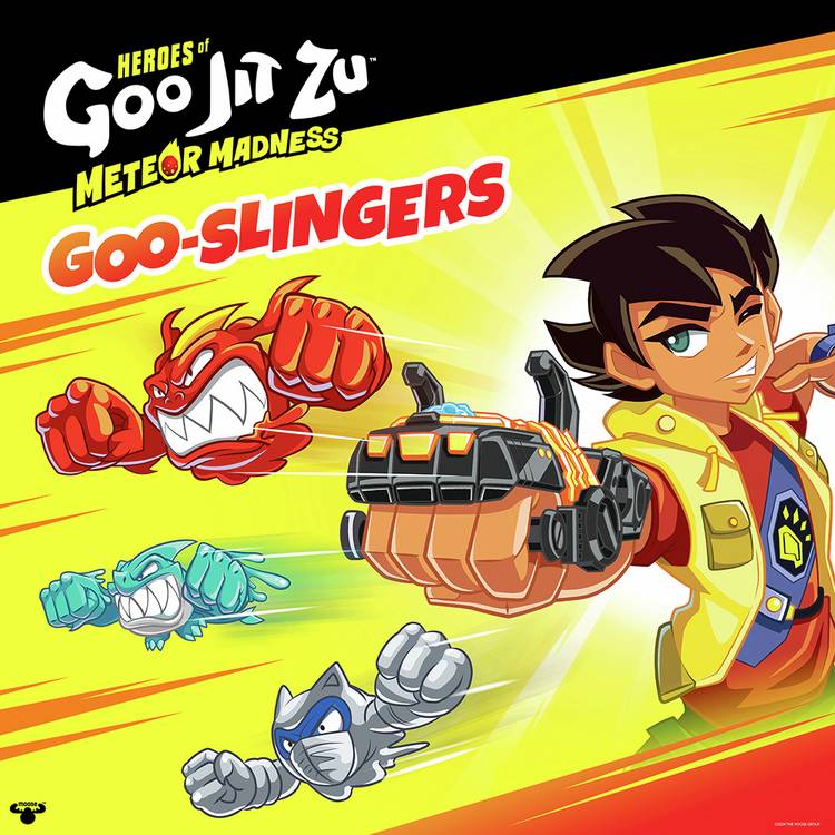 Heroes of Goo Jit Zu Meteor Madness Goo-Slingers Launcher, UK version