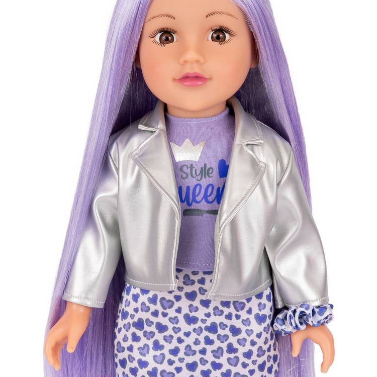 DesignAfriend Rubie hair stylist doll 18 inch - British product