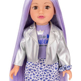 DesignAfriend Rubie hair stylist doll 18 inch - British product